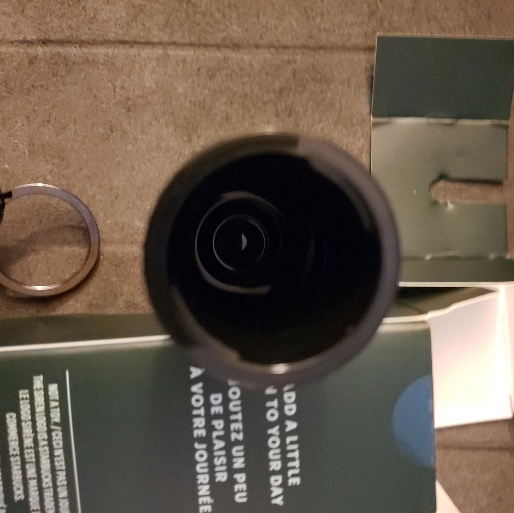 Starbucks Iridescent Key Chain Cold Cup with straw - Picture 6 of 8